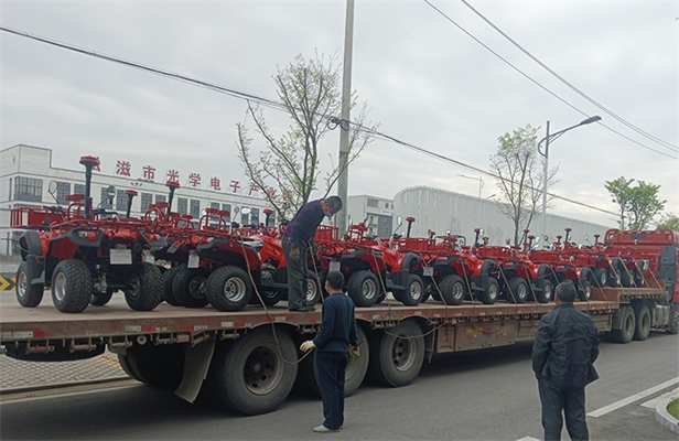 15輛消防摩托車前往眉山市彭山區(qū)應(yīng)急管理局 15輛消防摩托車前往眉山市彭山區(qū)應(yīng)急管理局